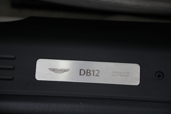 New 2024 Aston Martin DB12 Volante for sale Sold at Bugatti of Greenwich in Greenwich CT 06830 27