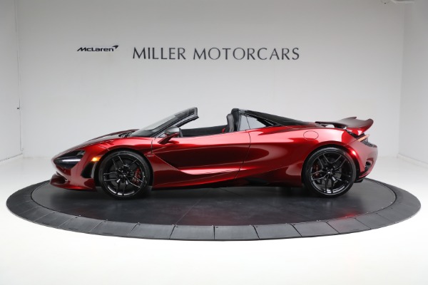 New 2024 McLaren 750S Spider Performance for sale $436,686 at Bugatti of Greenwich in Greenwich CT 06830 3
