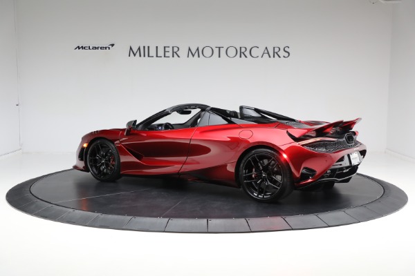 New 2024 McLaren 750S Spider Performance for sale $436,686 at Bugatti of Greenwich in Greenwich CT 06830 4