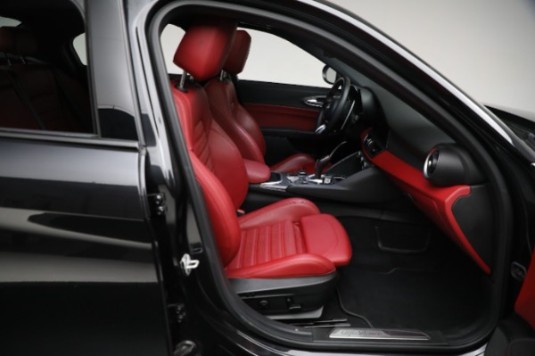 Used 2021 Alfa Romeo Giulia Ti Sport for sale Sold at Bugatti of Greenwich in Greenwich CT 06830 24