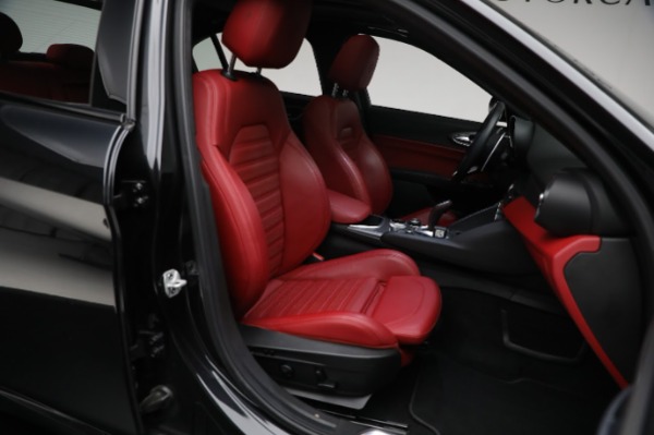 Used 2021 Alfa Romeo Giulia Ti Sport for sale Sold at Bugatti of Greenwich in Greenwich CT 06830 26