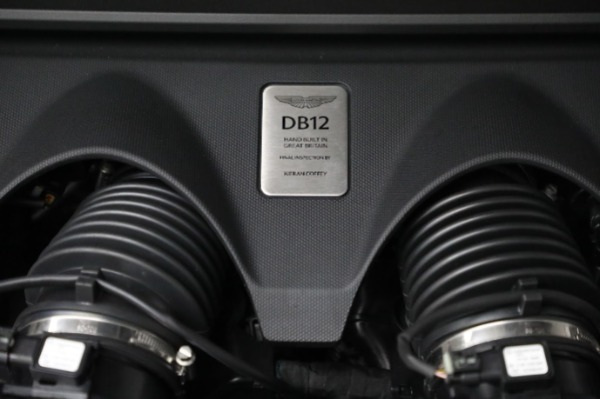 New 2024 Aston Martin DB12 V8 for sale Sold at Bugatti of Greenwich in Greenwich CT 06830 28