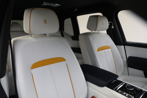 Used 2023 Rolls-Royce Black Badge Cullinan for sale Sold at Bugatti of Greenwich in Greenwich CT 06830 28