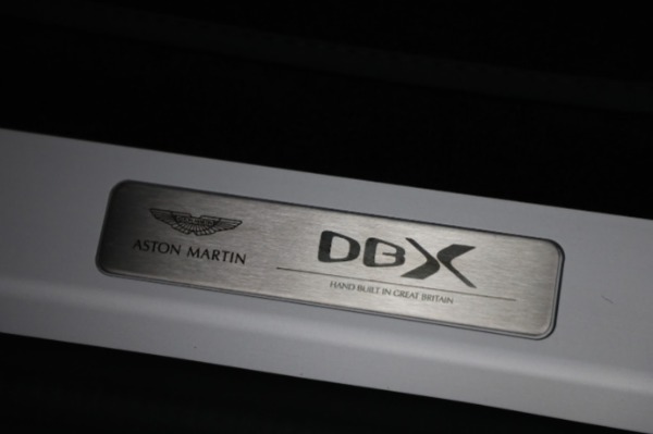 New 2024 Aston Martin DBX for sale $228,486 at Bugatti of Greenwich in Greenwich CT 06830 16