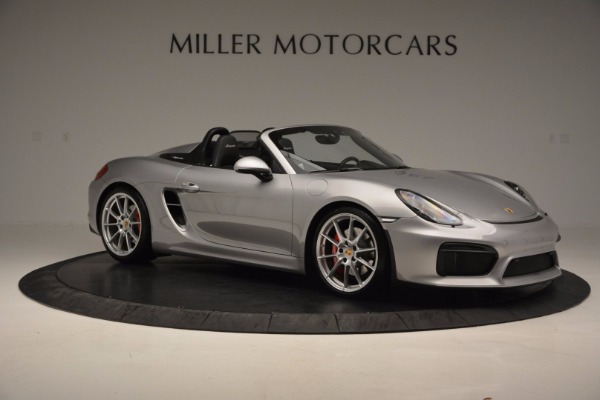 Used 2016 Porsche Boxster Spyder for sale Sold at Bugatti of Greenwich in Greenwich CT 06830 10