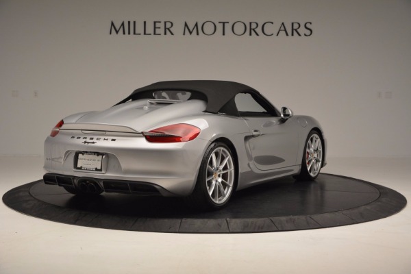 Used 2016 Porsche Boxster Spyder for sale Sold at Bugatti of Greenwich in Greenwich CT 06830 17