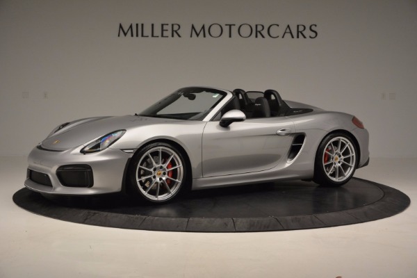 Used 2016 Porsche Boxster Spyder for sale Sold at Bugatti of Greenwich in Greenwich CT 06830 2