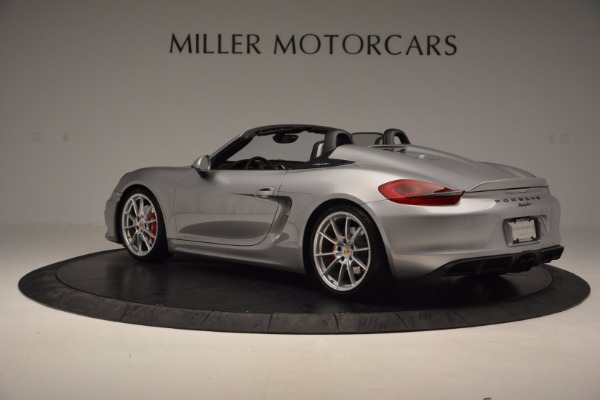 Used 2016 Porsche Boxster Spyder for sale Sold at Bugatti of Greenwich in Greenwich CT 06830 4