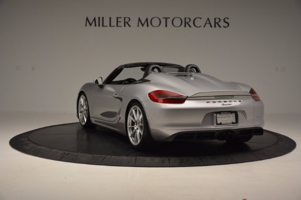 Used 2016 Porsche Boxster Spyder for sale Sold at Bugatti of Greenwich in Greenwich CT 06830 5