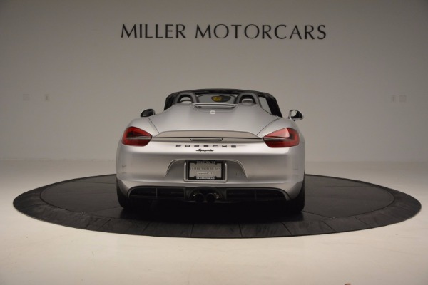 Used 2016 Porsche Boxster Spyder for sale Sold at Bugatti of Greenwich in Greenwich CT 06830 6