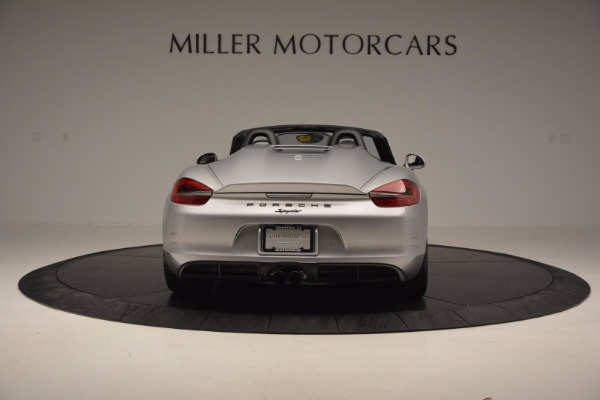 Used 2016 Porsche Boxster Spyder for sale Sold at Bugatti of Greenwich in Greenwich CT 06830 6