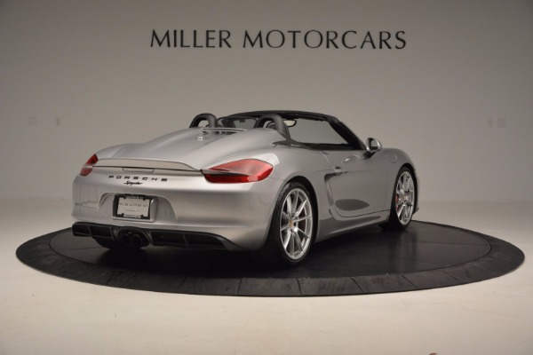 Used 2016 Porsche Boxster Spyder for sale Sold at Bugatti of Greenwich in Greenwich CT 06830 7