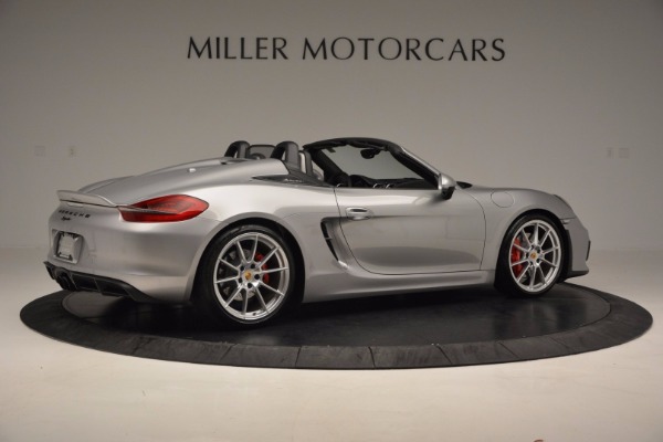 Used 2016 Porsche Boxster Spyder for sale Sold at Bugatti of Greenwich in Greenwich CT 06830 8