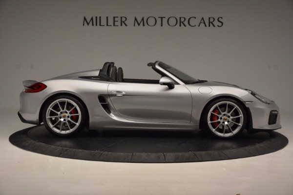Used 2016 Porsche Boxster Spyder for sale Sold at Bugatti of Greenwich in Greenwich CT 06830 9
