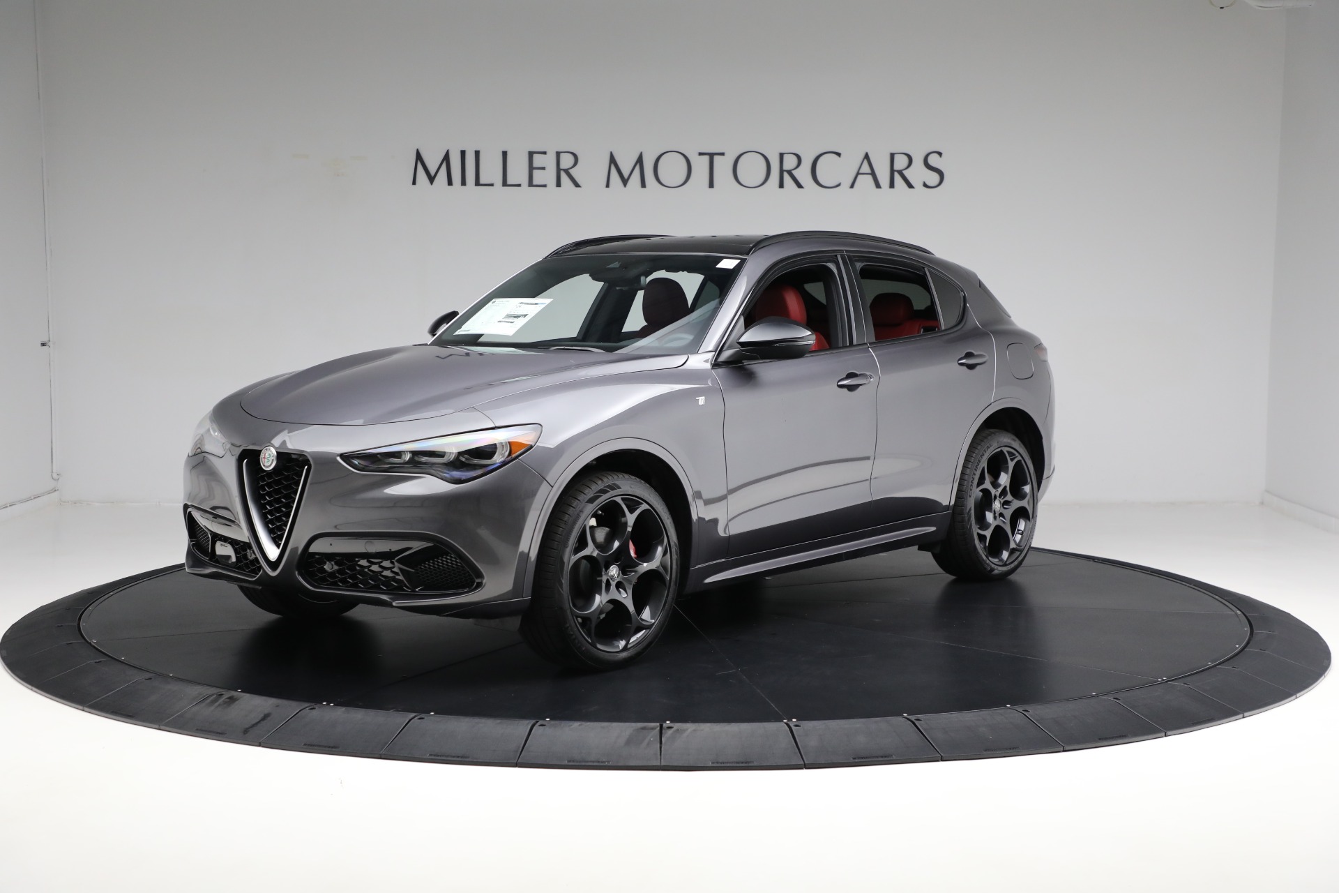 New 2024 Alfa Romeo Stelvio Ti for sale $55,240 at Bugatti of Greenwich in Greenwich CT 06830 1