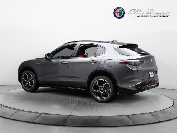 New 2024 Alfa Romeo Stelvio Veloce for sale $58,080 at Bugatti of Greenwich in Greenwich CT 06830 10