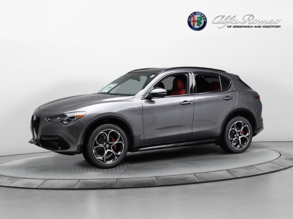 New 2024 Alfa Romeo Stelvio Veloce for sale $58,080 at Bugatti of Greenwich in Greenwich CT 06830 1