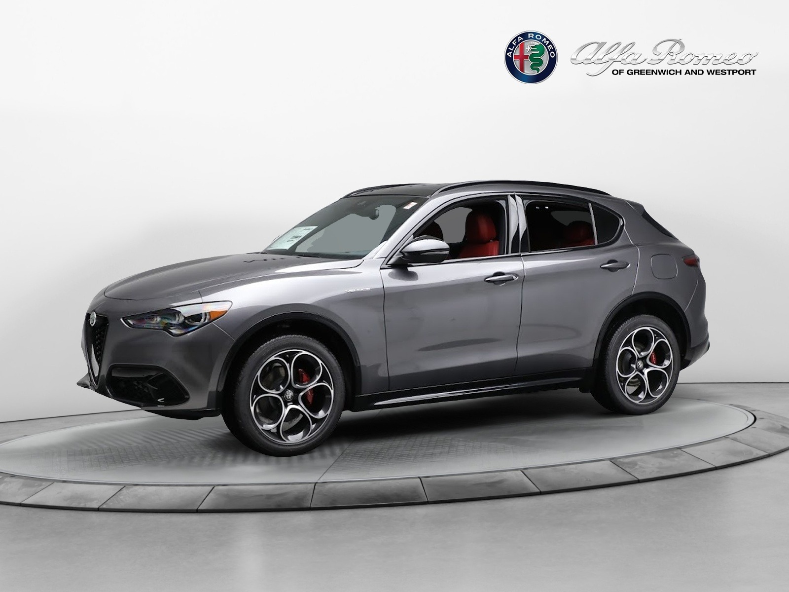 New 2024 Alfa Romeo Stelvio Veloce for sale Sold at Bugatti of Greenwich in Greenwich CT 06830 1