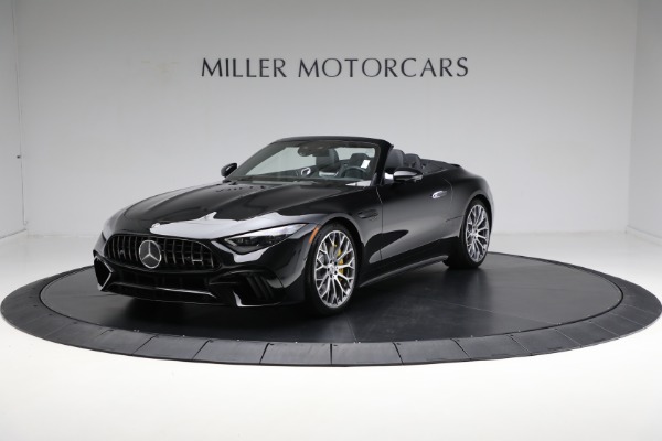 Used 2022 Mercedes-Benz SL-Class AMG SL 63 for sale Sold at Bugatti of Greenwich in Greenwich CT 06830 1