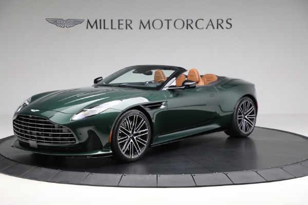 New 2024 Aston Martin DB12 Volante for sale $344,700 at Bugatti of Greenwich in Greenwich CT 06830 1