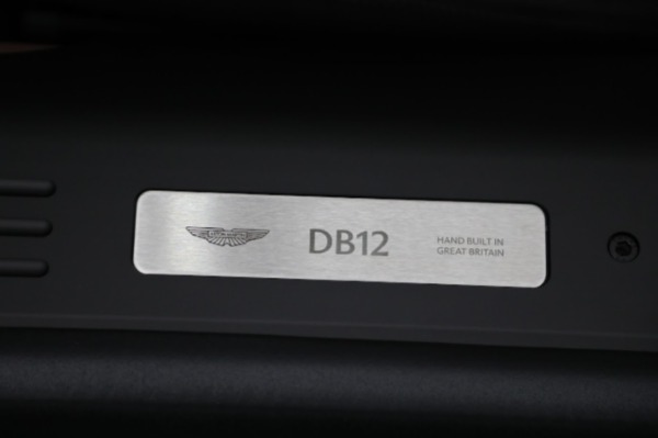 New 2024 Aston Martin DB12 Volante for sale $320,800 at Bugatti of Greenwich in Greenwich CT 06830 27