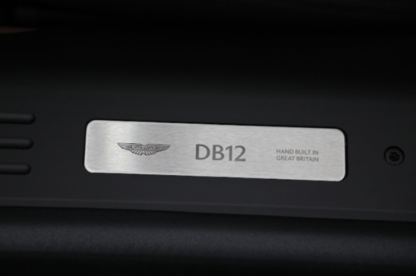 Used 2024 Aston Martin DB12 Volante for sale $279,900 at Bugatti of Greenwich in Greenwich CT 06830 27