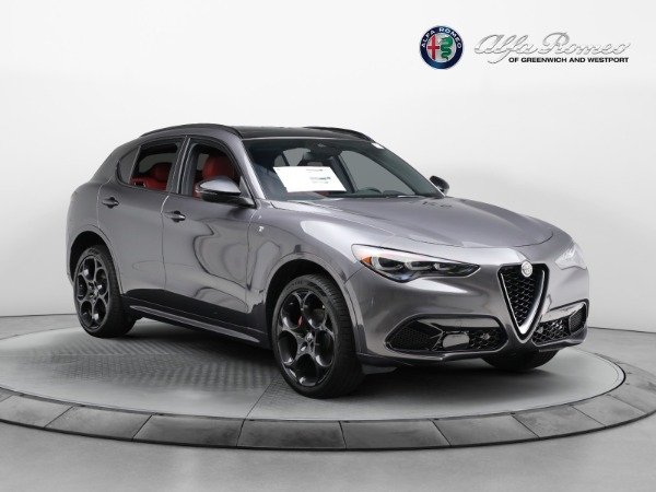 New 2024 Alfa Romeo Stelvio Ti for sale $55,240 at Bugatti of Greenwich in Greenwich CT 06830 23