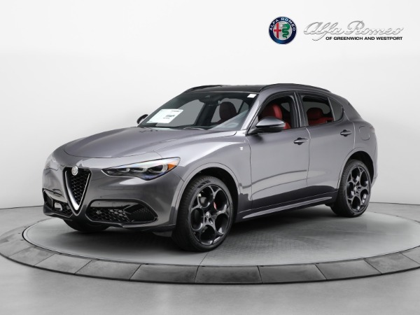 New 2024 Alfa Romeo Stelvio Ti for sale $55,240 at Bugatti of Greenwich in Greenwich CT 06830 1