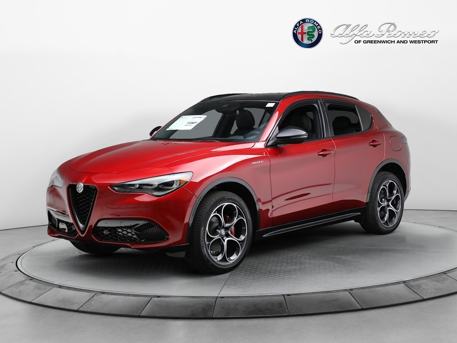 New 2024 Alfa Romeo Stelvio Veloce for sale $56,195 at Bugatti of Greenwich in Greenwich CT 06830 1