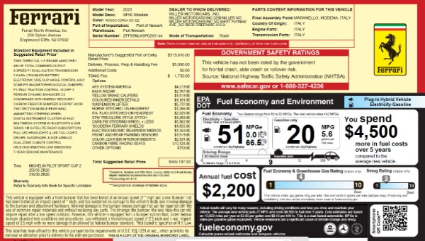 Used 2023 Ferrari SF90 Stradale for sale Sold at Bugatti of Greenwich in Greenwich CT 06830 2