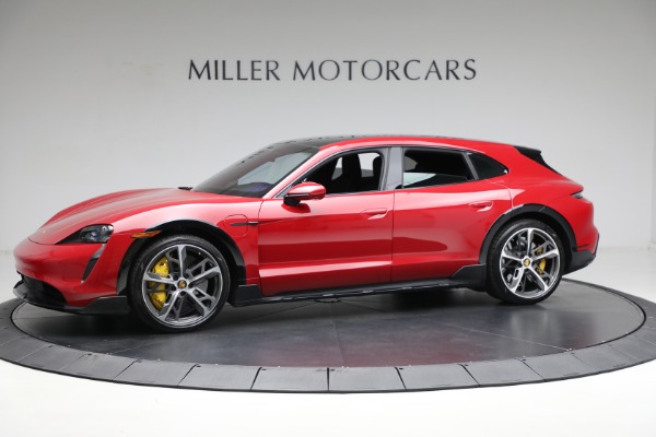 Used 2023 Porsche Taycan Turbo S Cross Turismo for sale Sold at Bugatti of Greenwich in Greenwich CT 06830 2