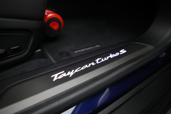 Used 2020 Porsche Taycan Turbo S for sale Call for price at Bugatti of Greenwich in Greenwich CT 06830 22