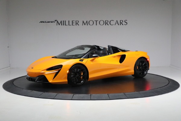 New 2025 McLaren Artura Spider Performance for sale Sold at Bugatti of Greenwich in Greenwich CT 06830 2
