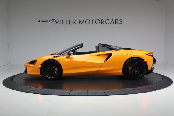 New 2025 McLaren Artura Spider Performance for sale Sold at Bugatti of Greenwich in Greenwich CT 06830 3