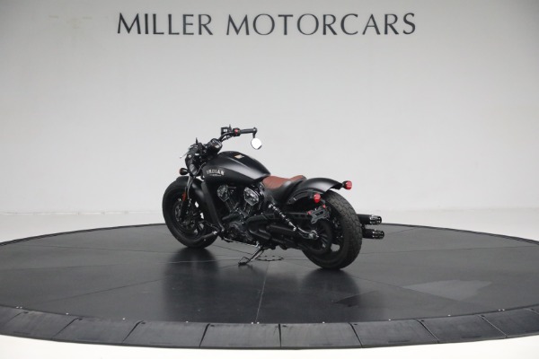 Used 2020 Indian Scout Bobber Thunder Black Smoke ABS for sale Sold at Bugatti of Greenwich in Greenwich CT 06830 3