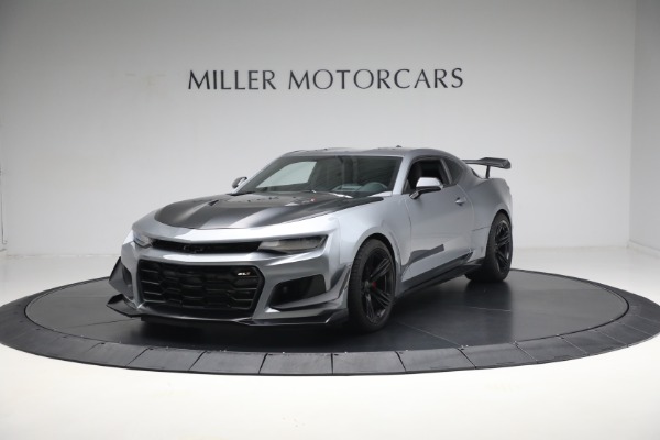 Used 2021 Chevrolet Camaro ZL1 for sale Sold at Bugatti of Greenwich in Greenwich CT 06830 1