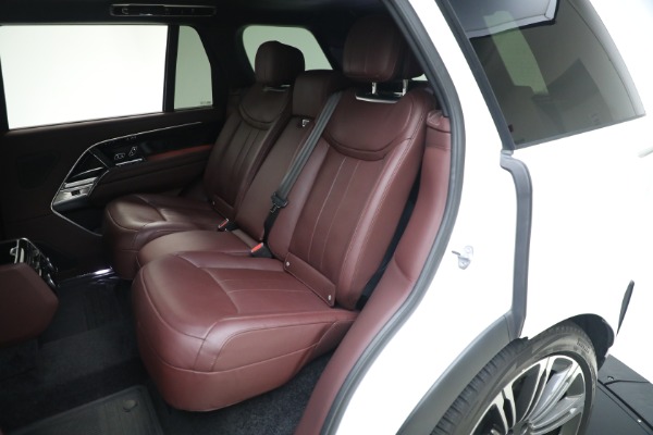 Used 2023 Land Rover Range Rover P530 Autobiography LWB for sale Sold at Bugatti of Greenwich in Greenwich CT 06830 14