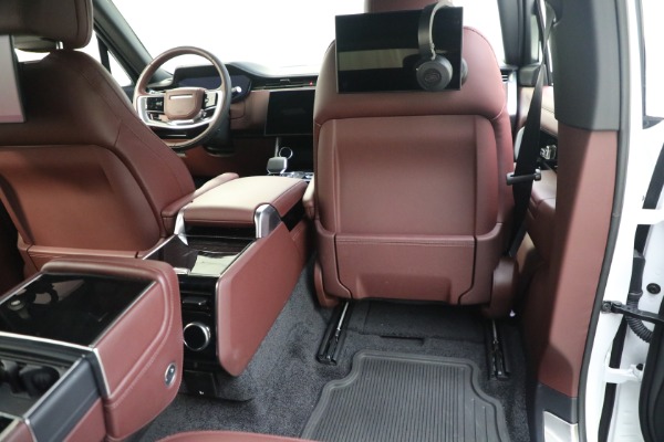 Used 2023 Land Rover Range Rover P530 Autobiography LWB for sale Sold at Bugatti of Greenwich in Greenwich CT 06830 22