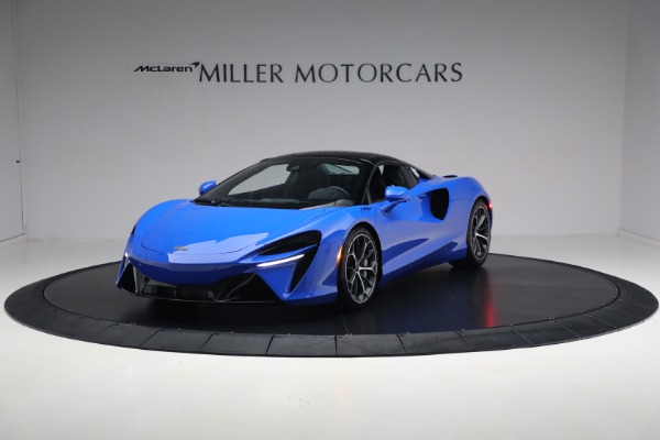 New 2025 McLaren Artura Spider Performance for sale $329,718 at Bugatti of Greenwich in Greenwich CT 06830 14