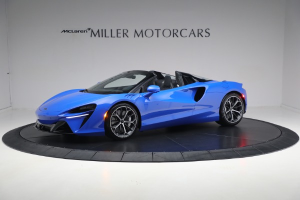 New 2025 McLaren Artura Spider Performance for sale $329,718 at Bugatti of Greenwich in Greenwich CT 06830 2