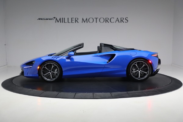 New 2025 McLaren Artura Spider Performance for sale $329,718 at Bugatti of Greenwich in Greenwich CT 06830 3