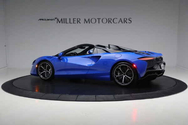 New 2025 McLaren Artura Spider Performance for sale $329,718 at Bugatti of Greenwich in Greenwich CT 06830 4