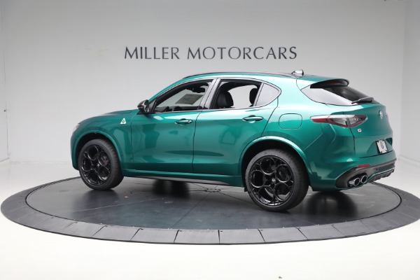 New 2024 Alfa Romeo Stelvio Quadrifoglio for sale $79,900 at Bugatti of Greenwich in Greenwich CT 06830 10