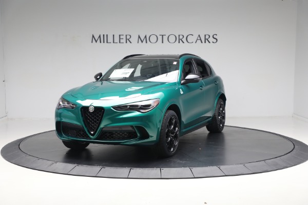 New 2024 Alfa Romeo Stelvio Quadrifoglio for sale $79,900 at Bugatti of Greenwich in Greenwich CT 06830 3