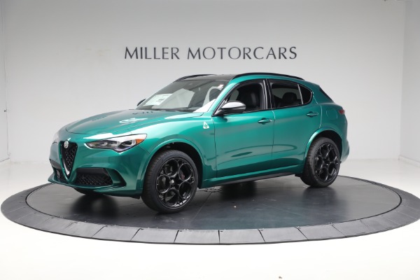 New 2024 Alfa Romeo Stelvio Quadrifoglio for sale $79,900 at Bugatti of Greenwich in Greenwich CT 06830 5