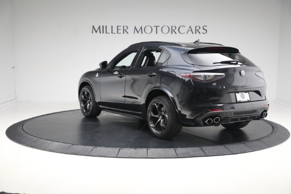 New 2024 Alfa Romeo Stelvio Quadrifoglio for sale $83,320 at Bugatti of Greenwich in Greenwich CT 06830 10