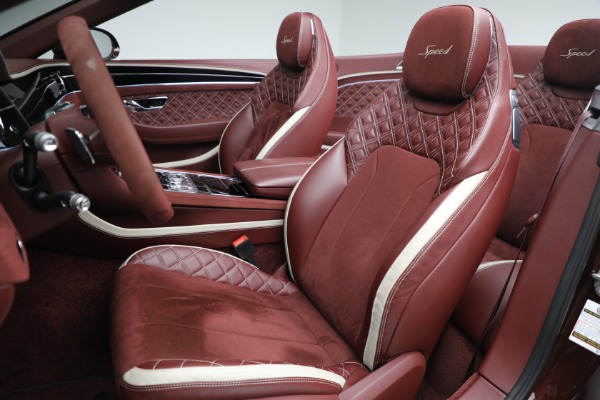 Used 2022 Bentley Continental GTC Speed for sale $245,900 at Bugatti of Greenwich in Greenwich CT 06830 28