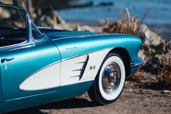 Used 1958 Chevrolet Corvette 283/290HP for sale Sold at Bugatti of Greenwich in Greenwich CT 06830 12