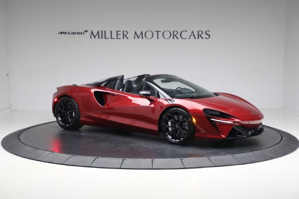 New 2025 McLaren Artura Spider TechLux for sale $331,008 at Bugatti of Greenwich in Greenwich CT 06830 10