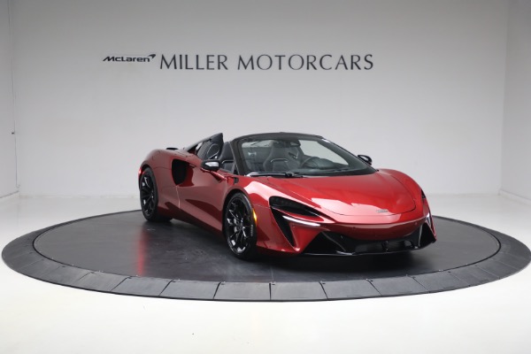 New 2025 McLaren Artura Spider TechLux for sale $331,008 at Bugatti of Greenwich in Greenwich CT 06830 11